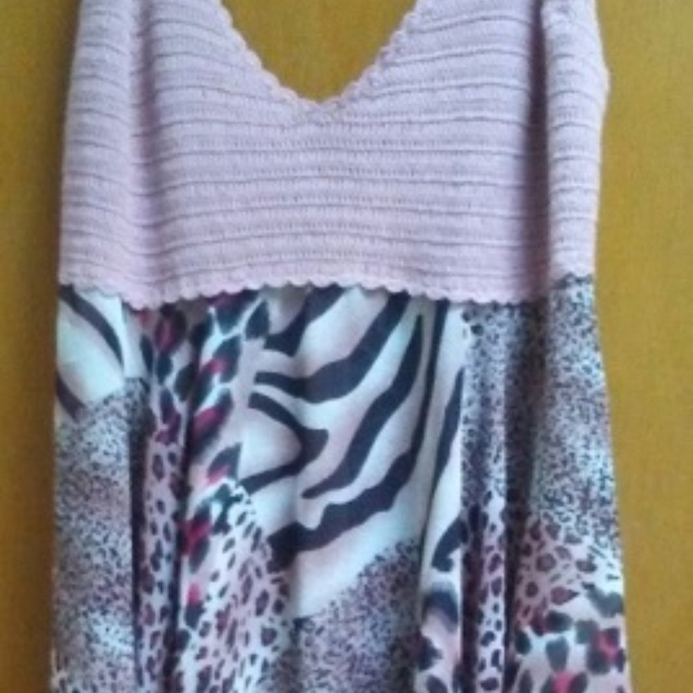Exotic KAELYN-MAX Print Knit Dress